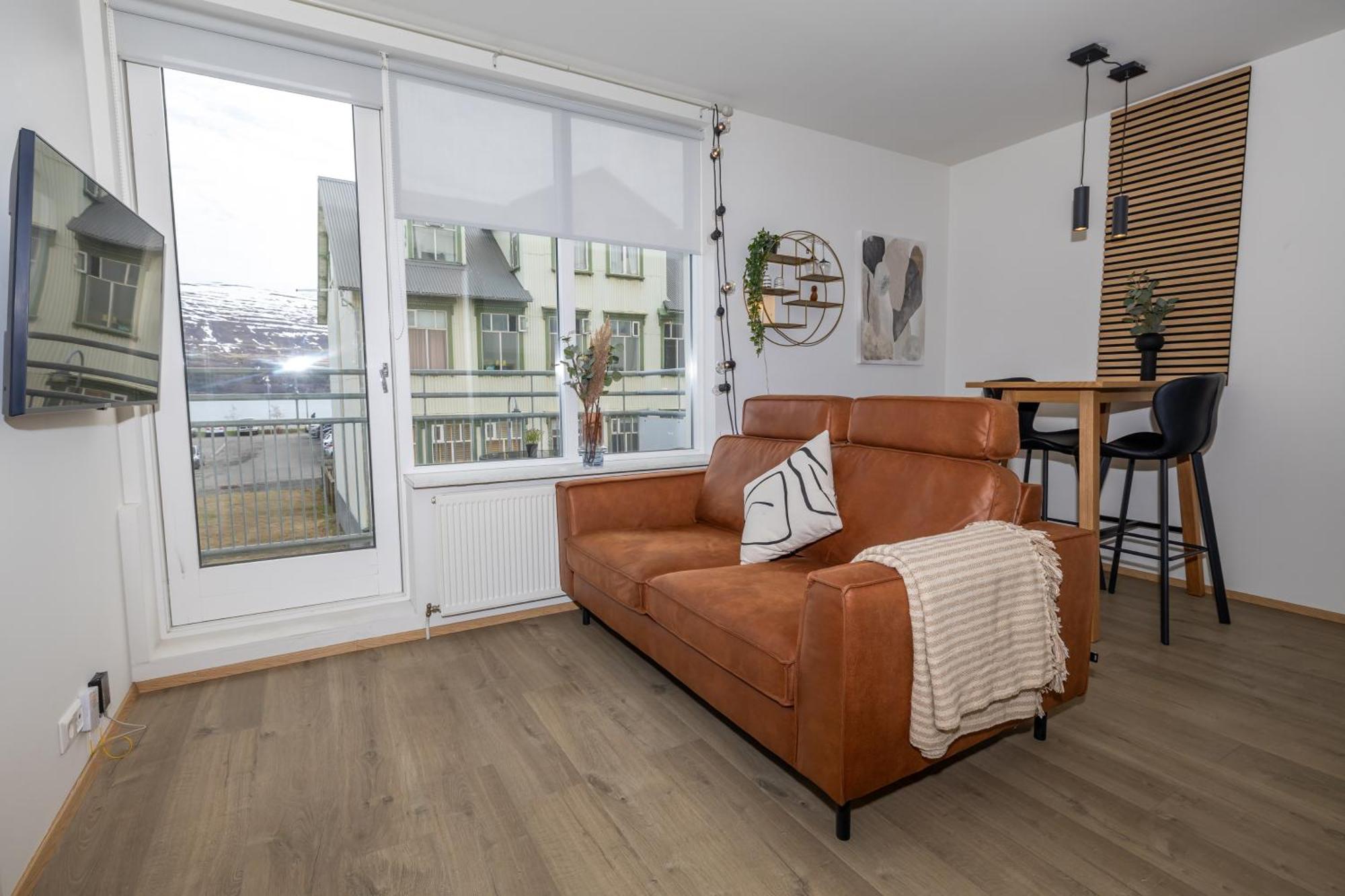 Charming Deluxe Apartment Акурейри Стая снимка